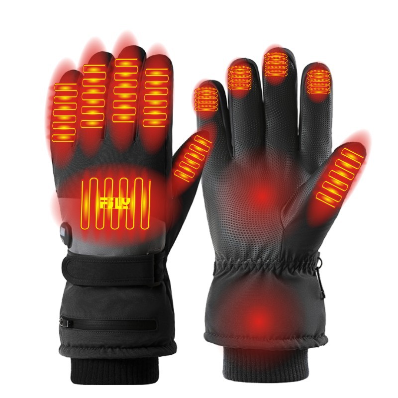 Ski Glove Waterproof - 스포츠 충전식 전기 스키 스노보드 장갑