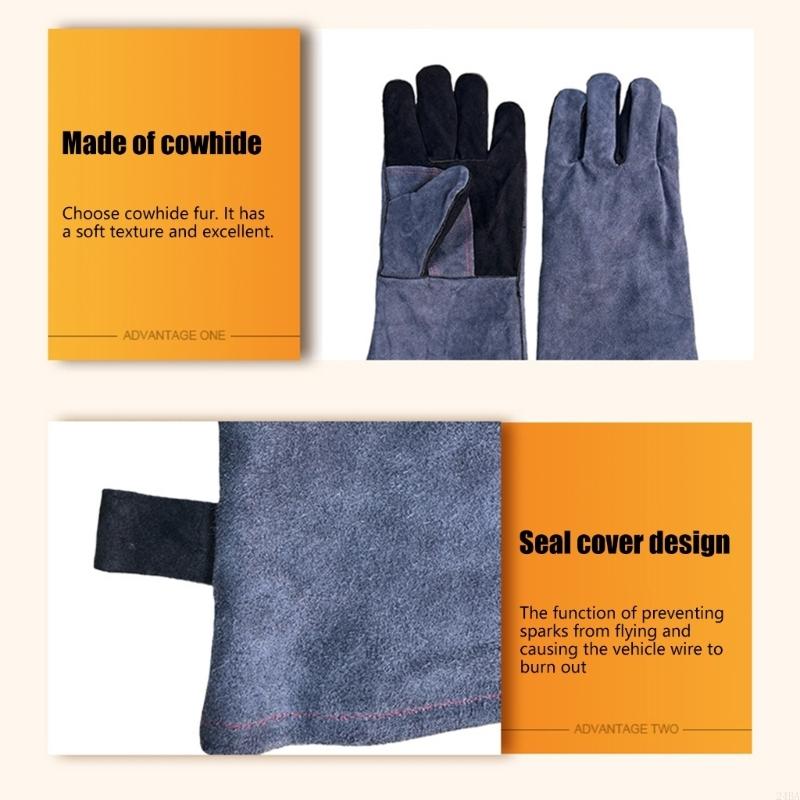 1쌍 확장 팔뚝 안전 장갑 산업용 500°C 내열성 - Heat Resistant Glove 리뷰 및 가격