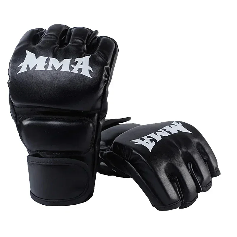 프로페셔널 복싱 트레이닝 글러브 반손가락 가죽 쿠션 성 - Motorcycle Glove Knuckle 리뷰 및 가격