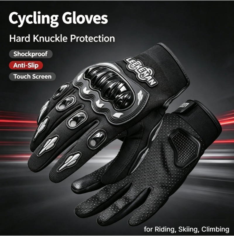 미끄럼 방지 및 충격 흡수 기능이 있는 오토바이 장갑, - Motorcycle Glove Knuckle 리뷰 및 가격