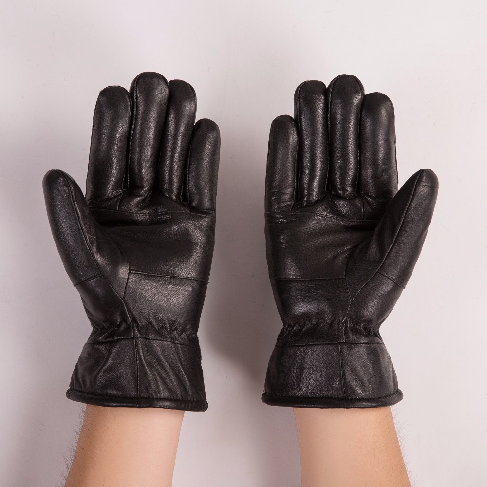 가죽 장갑 남성용 양모 양모 겨울 두꺼운 따뜻한 진짜  - Leather Driving Glove 리뷰 및 가격